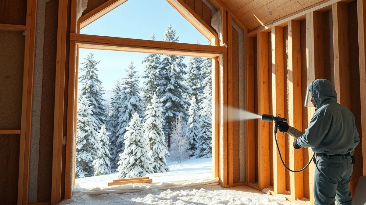 Wall Spray Foam Insulation